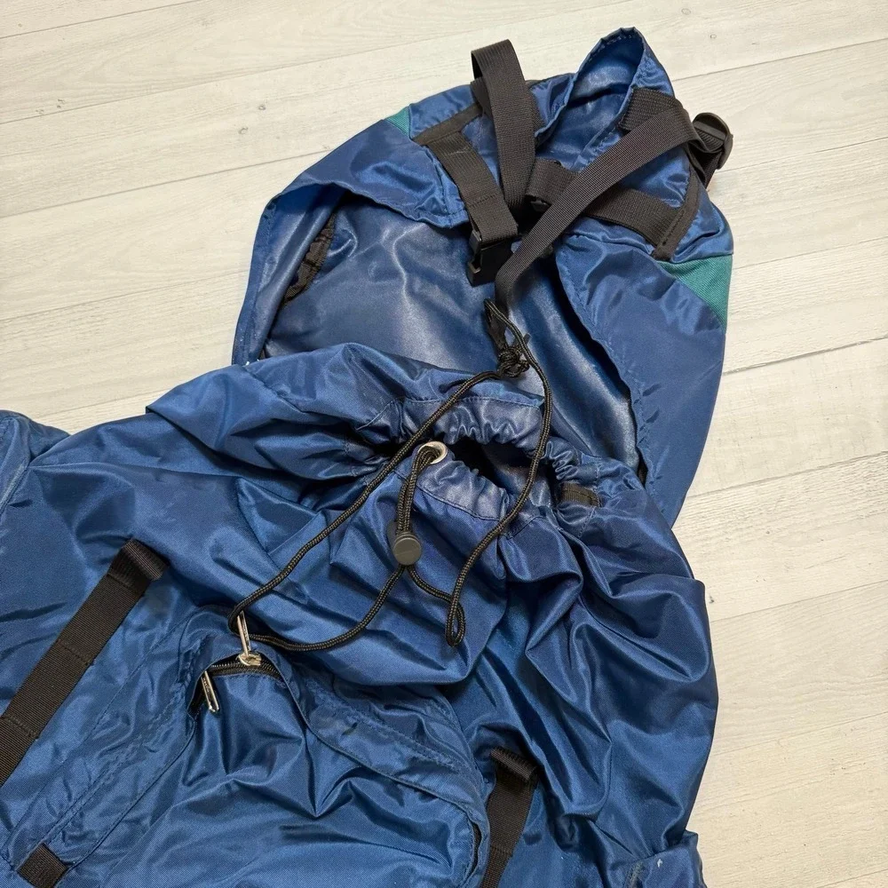 Kelty RedCloud Internal Frame Hiking Camping Backpack blue green‎