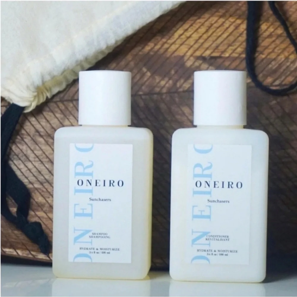 NWT Oneiro Sunchaser Shampoo and Conditioner 100ML Set Travel Size