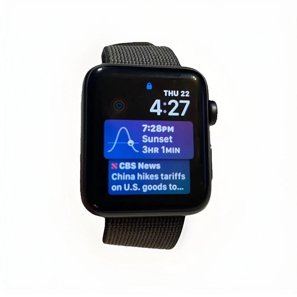 Apple watch, super clean, series 2, Nike Edition, 42mm with 2 oem bands.