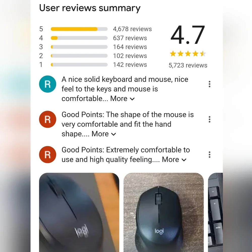 Logitech compact wireless