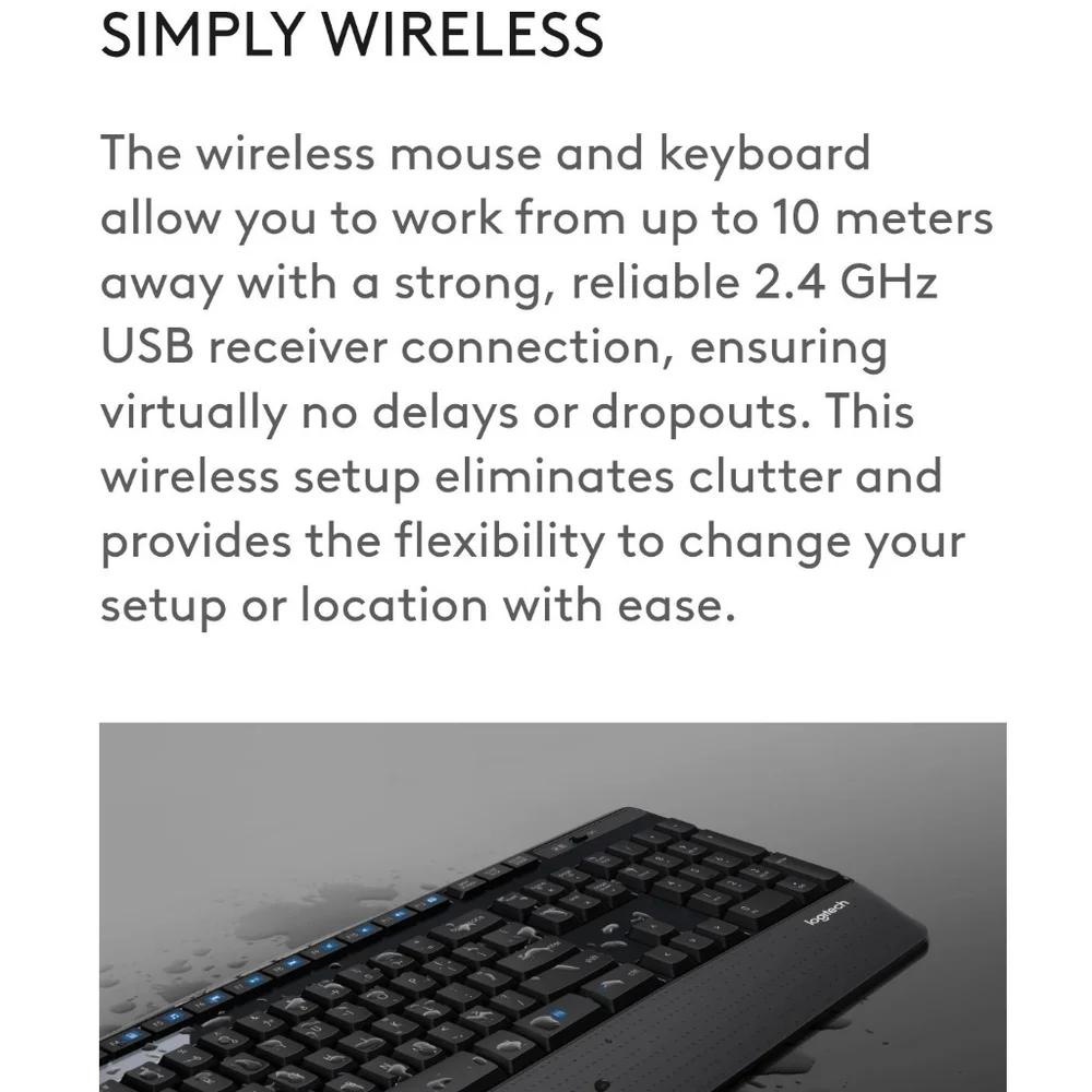 Logitech compact wireless