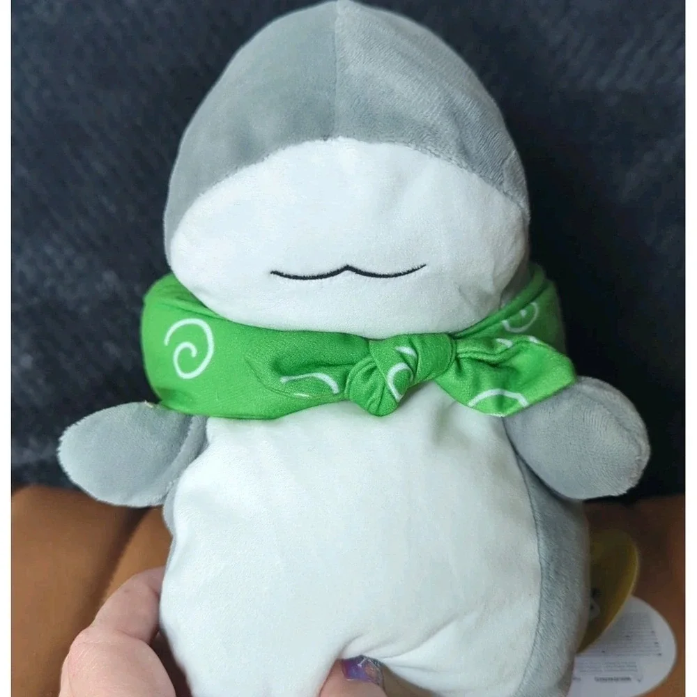 Odekake Kozame Shark Big Puppet Plush Toy  Fukuya Penguinbox Anime Plus Nwt Rare