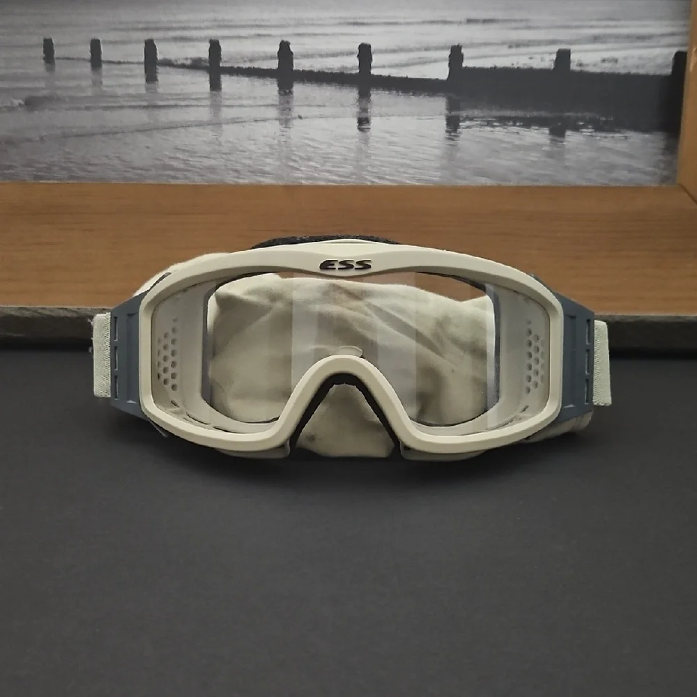 3/$35 Sandy Tan and Gray Protective Goggles