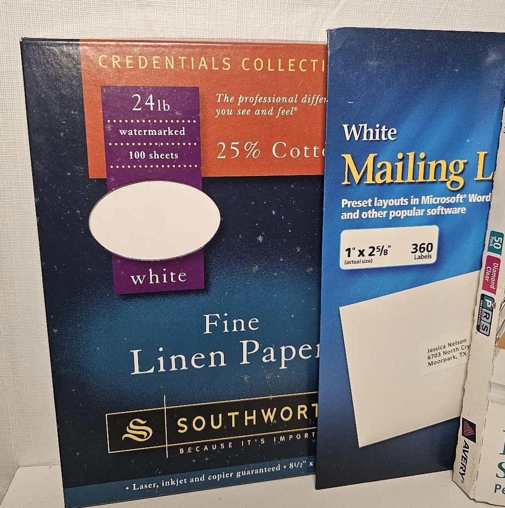 Southworth package linen