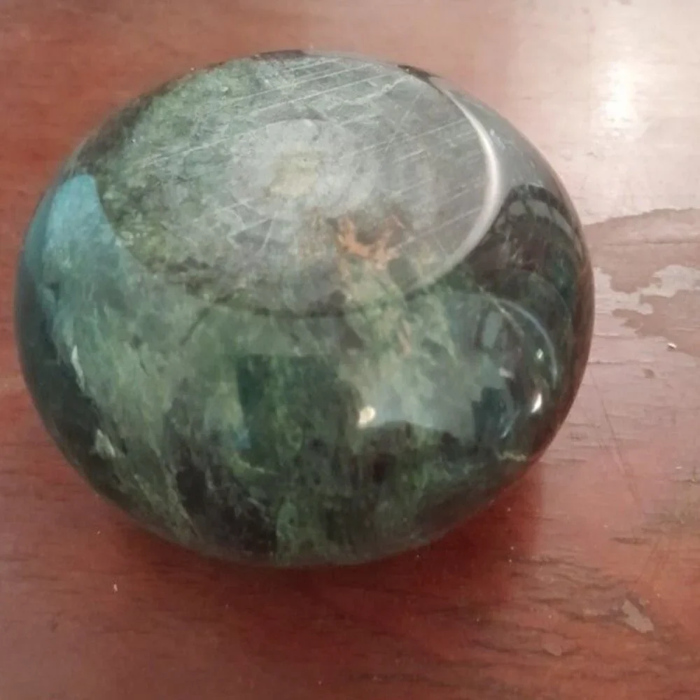 Green Marble Tealight Candle Holder AND Glass Bottle