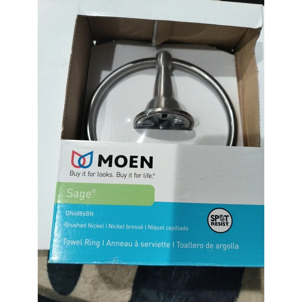 Moen sage brushed