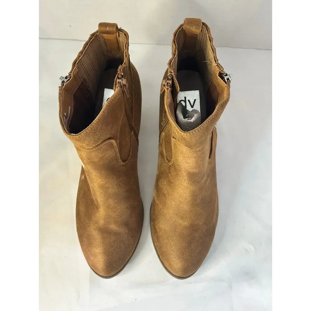 DV by Dolce Vita Caitie Booties Tan Size 8