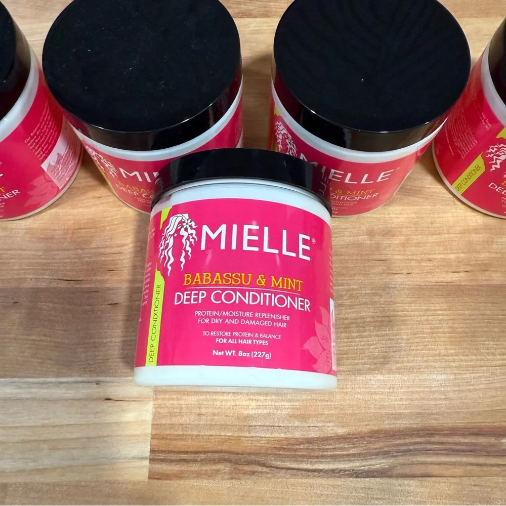 Mielle Babassu & Mint Deep Conditioner Organics - 8 fl oz bulk 4 pieces bulk