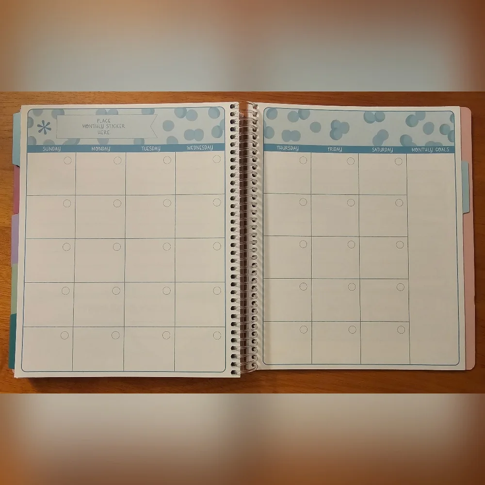 Erin Condren Kids Planner - Pink and Multicolor Insects - Bright Bugs Design