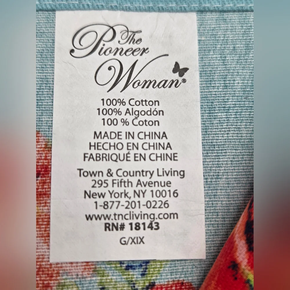 The Pioneer Woman vibrant floral