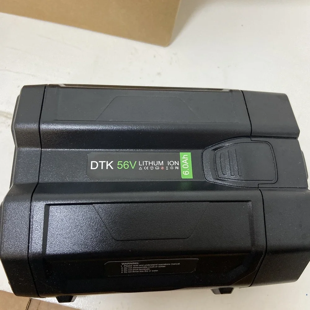 DTK 56V Lithium Ion 6.0Ah Battery Replacement Open box-AS IS
