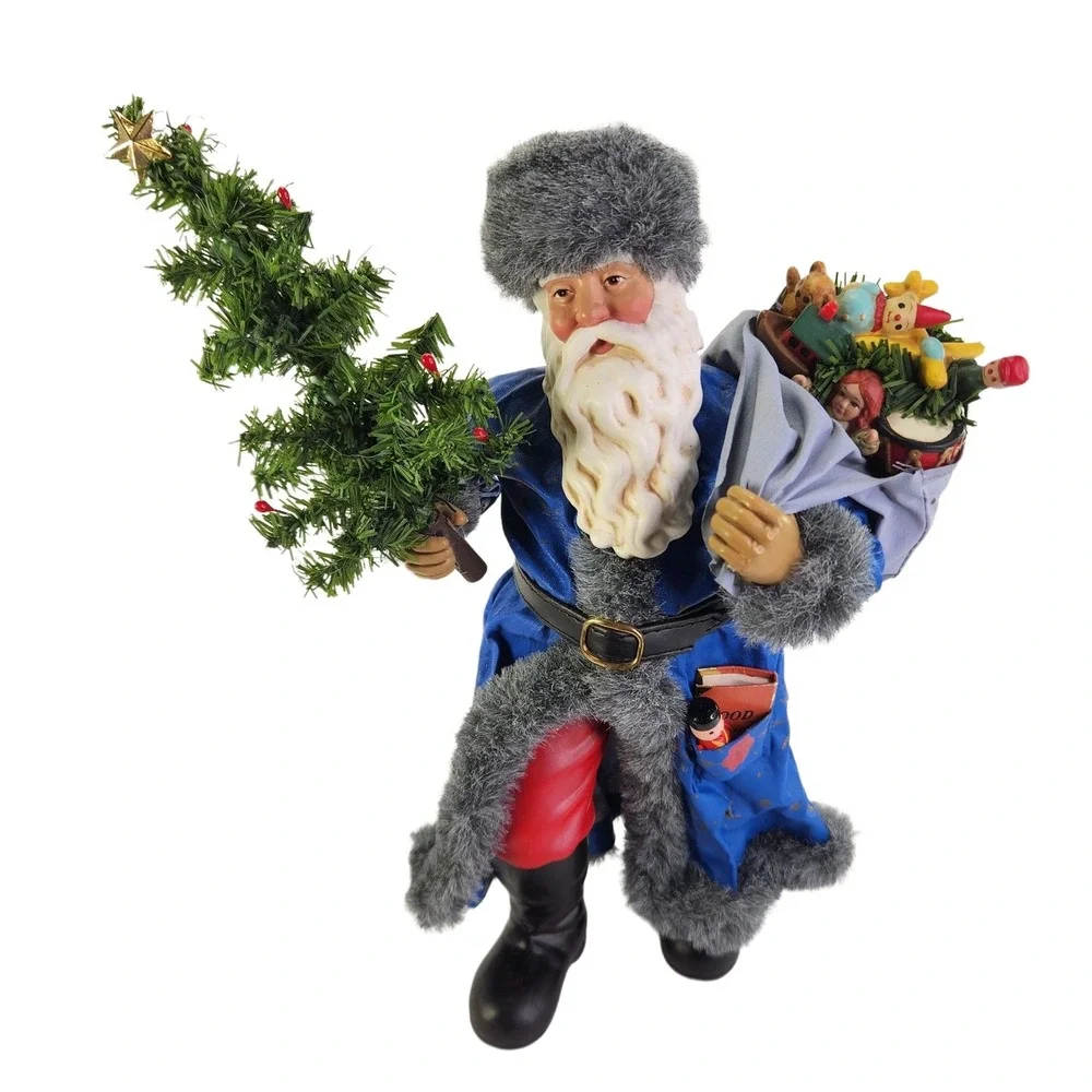 Possible Dreams Santa Claus A Sack Full of Wishes Clothtique J Vaillancourt Vtg