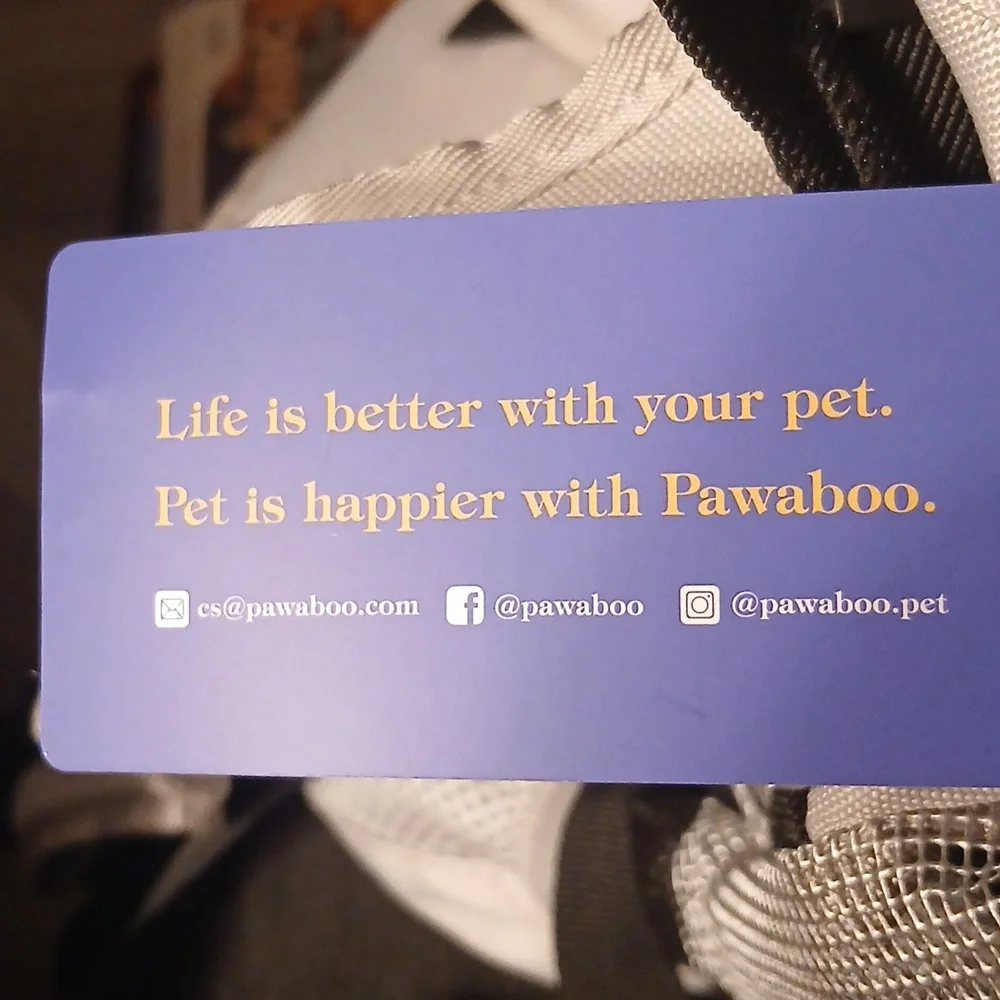Pawaboo stylish black