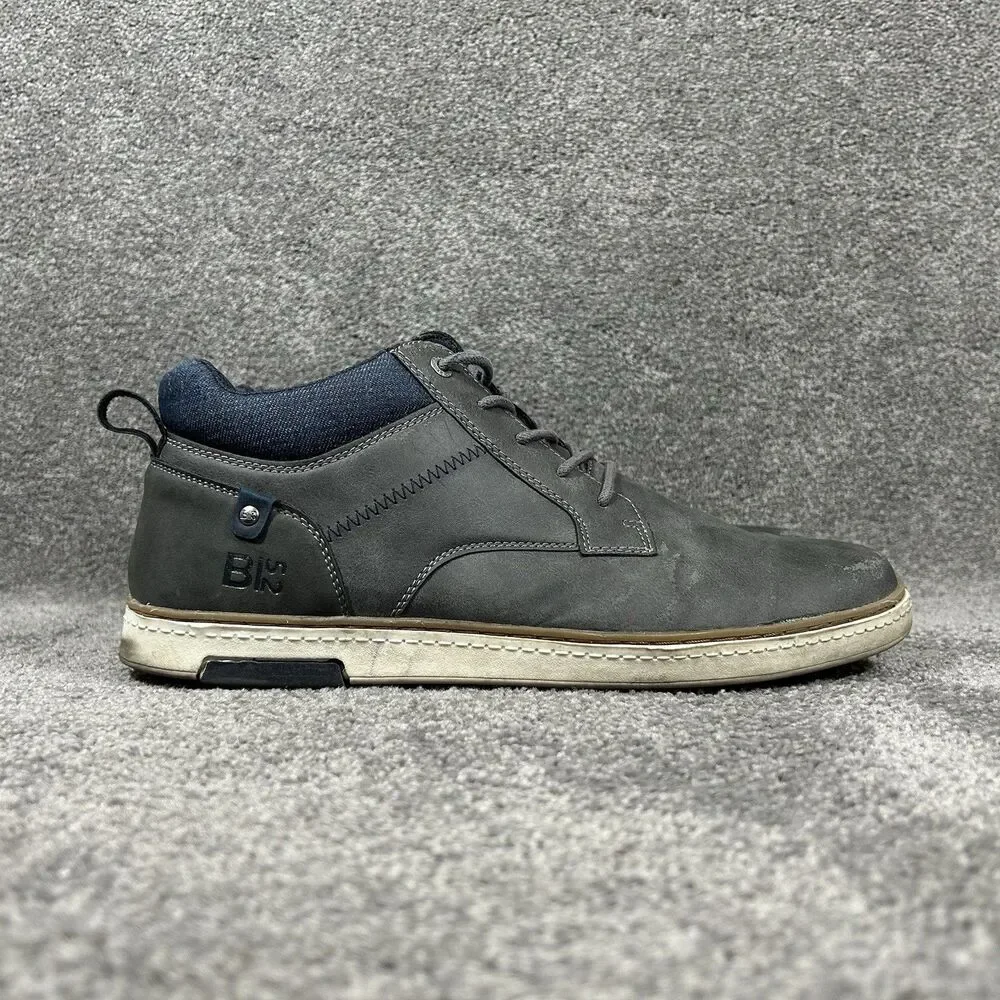 B-52 By Bullboxer Delta Men’s Size 12 Gray Blue Casual Business Shoes Used