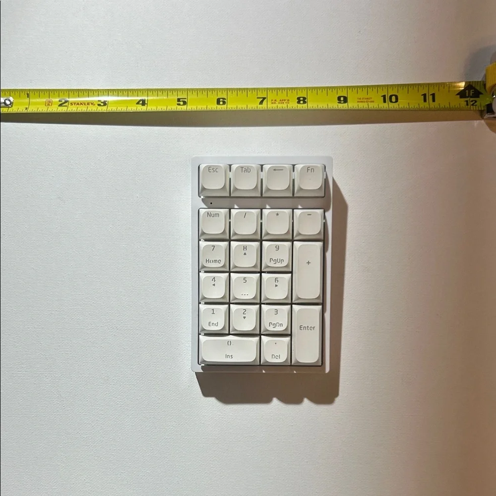 Motospeed K24Pro - White Numeric Keypad (USB-C)
