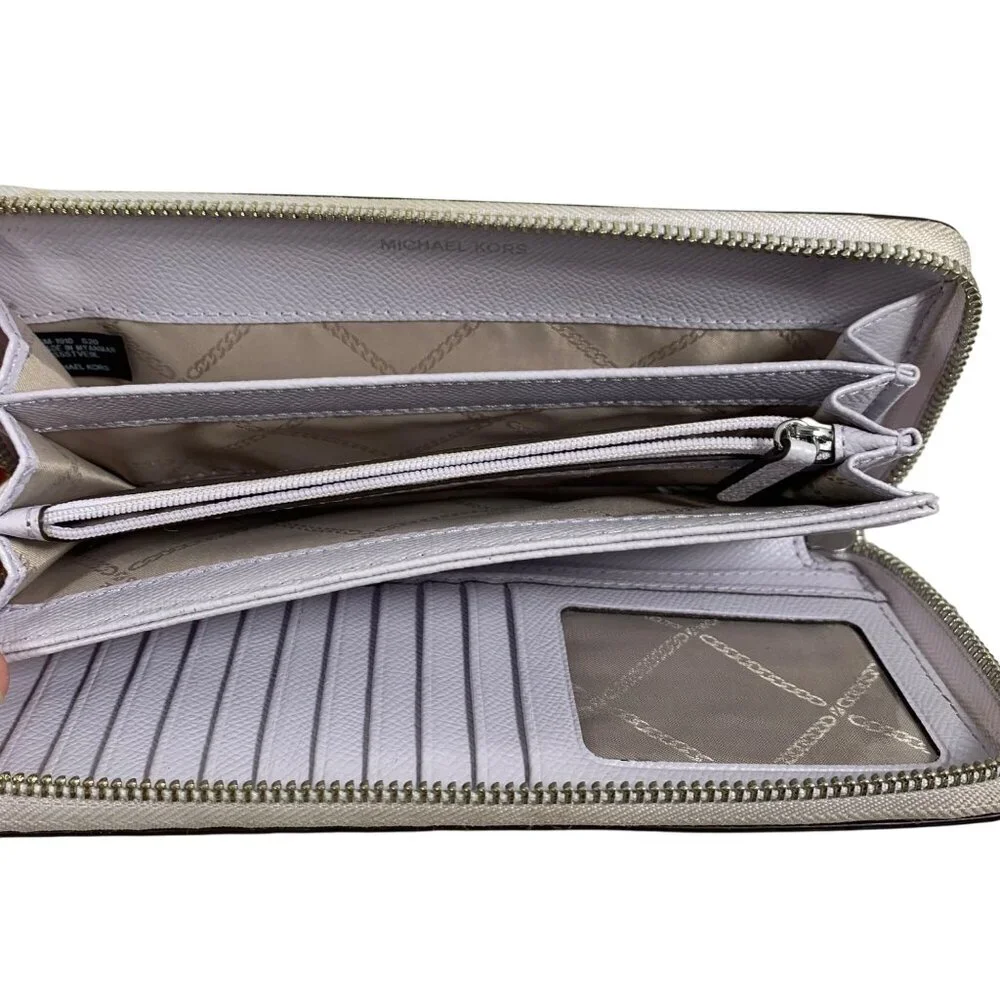 MICHAEL KORS Jet Set Travel Large Leather Continental Wallet NO STRAP