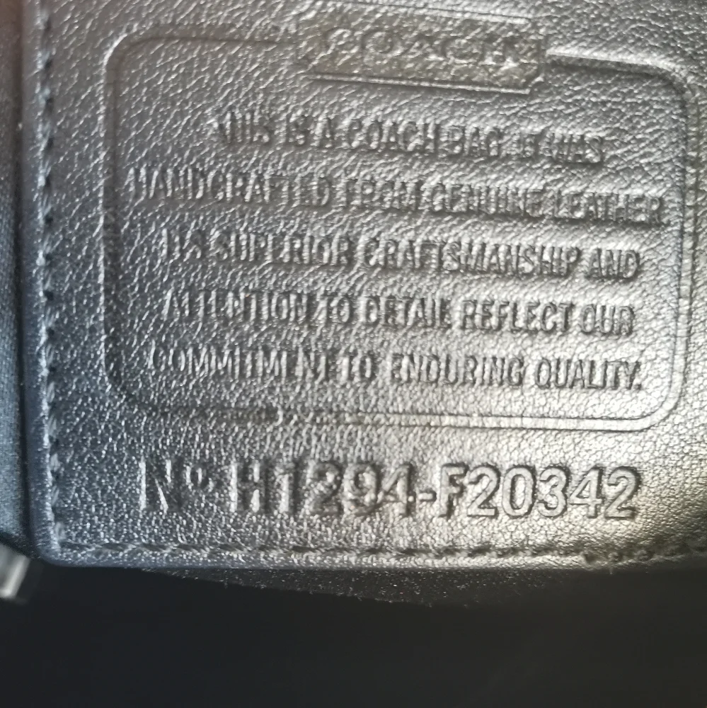 Coach beautiful leather