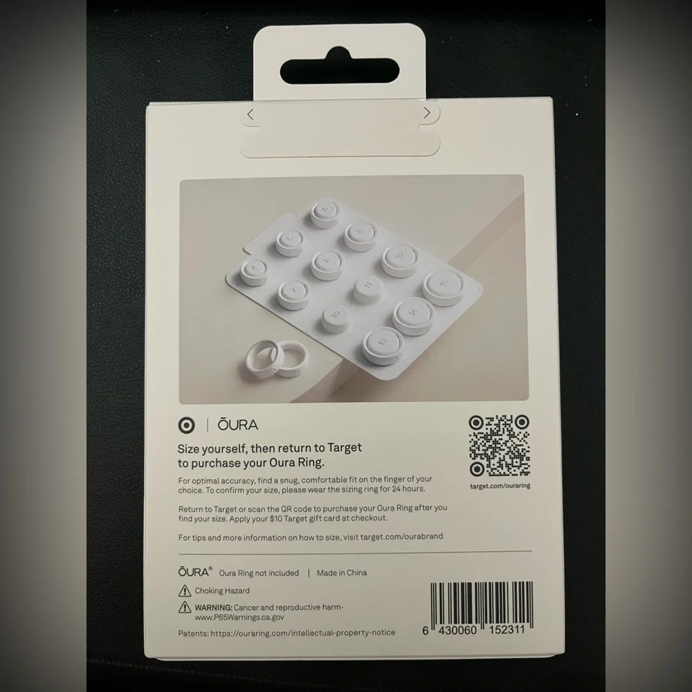 Oura sizing kit