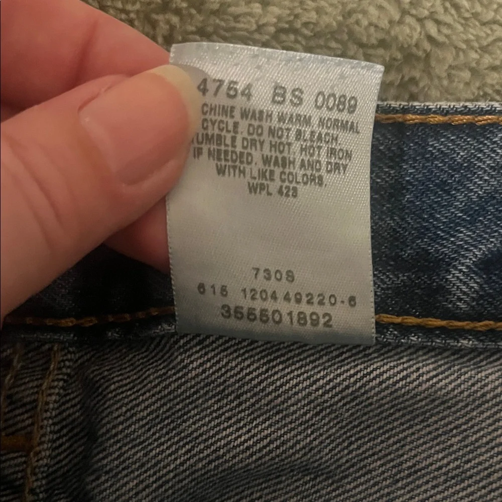 Levi’s 550 Classic Blue Denim Men's Shorts