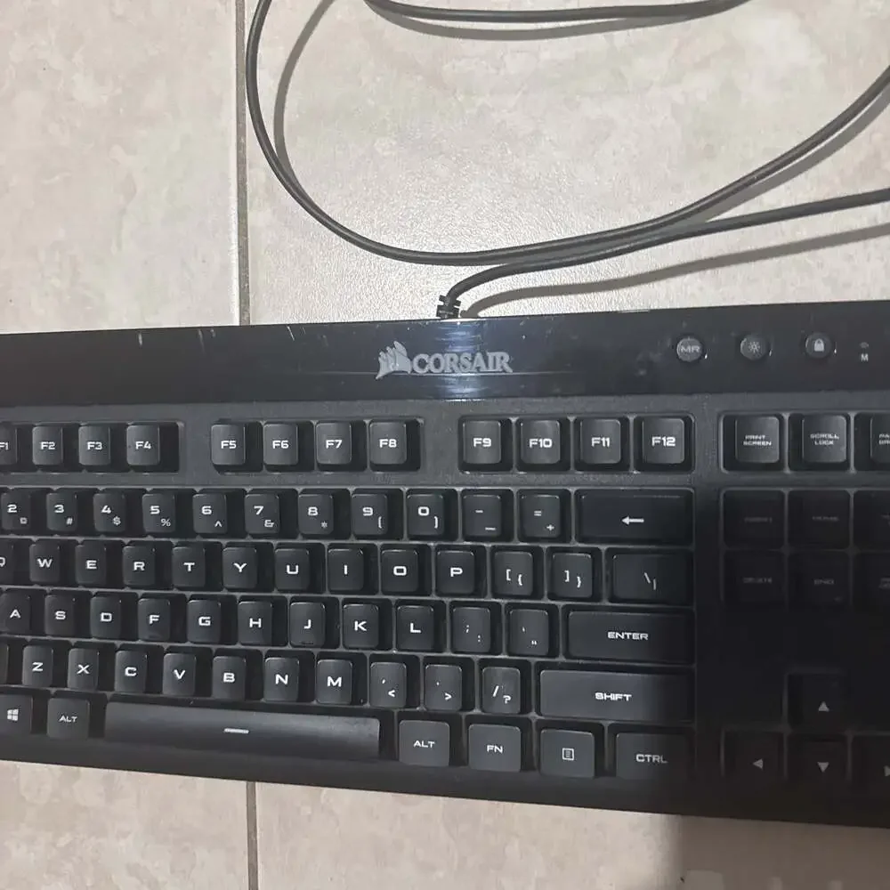 Corsair Wired Full-Size Gaming Keyboard - Black