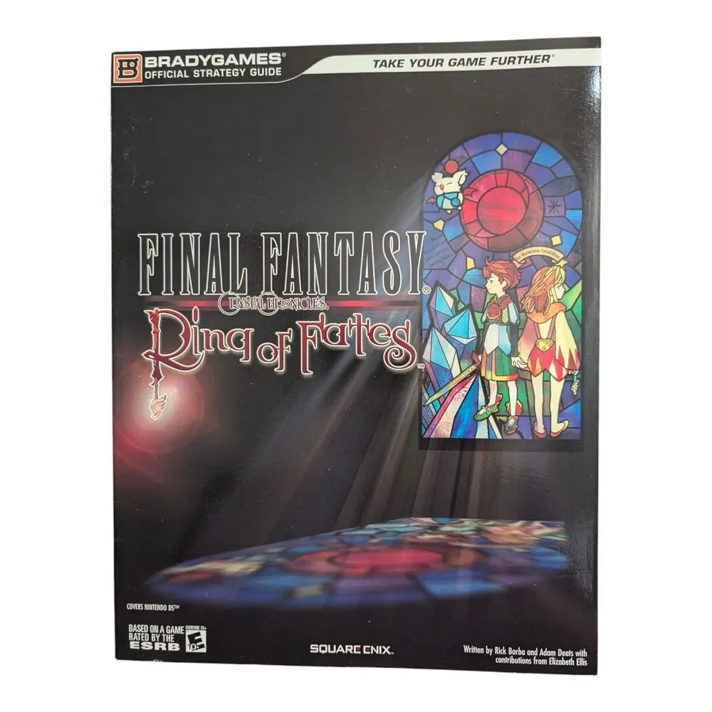 Final Fantasy Crystal Chronicles Ring of Fates Official Brady Strategy Guide DS