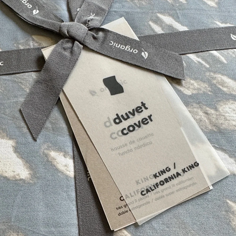 West Elm elegant duvet