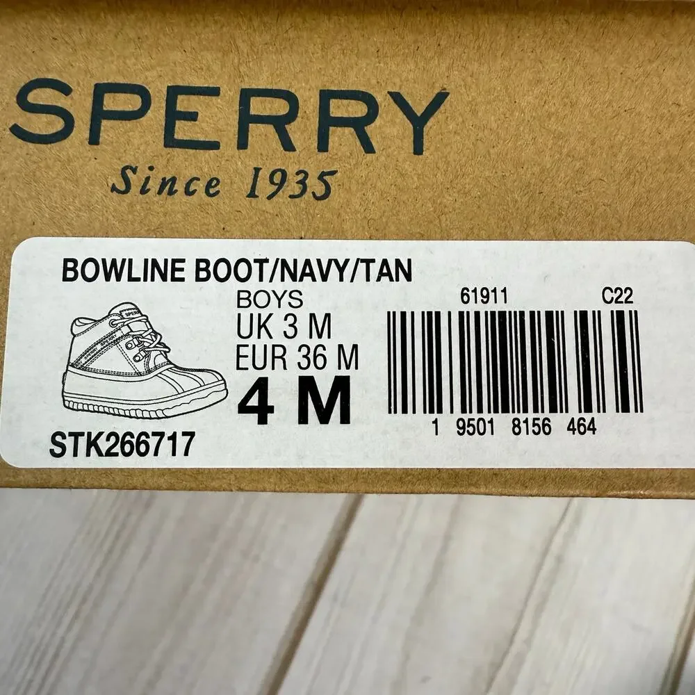 Sperry kids bowline
