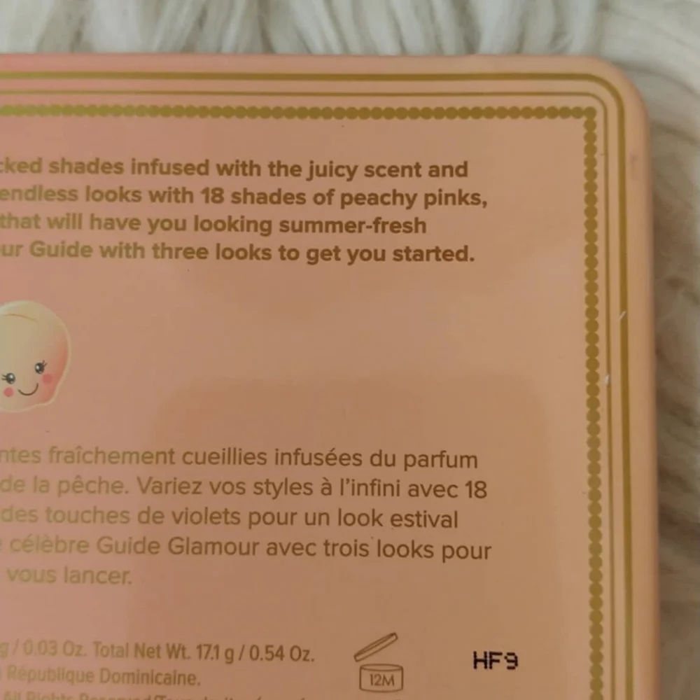 🍑FIRM! NWT TOO FACED SWEET PEACH EYESHADOW PALETTE (LAST ONE AVAILABE)
