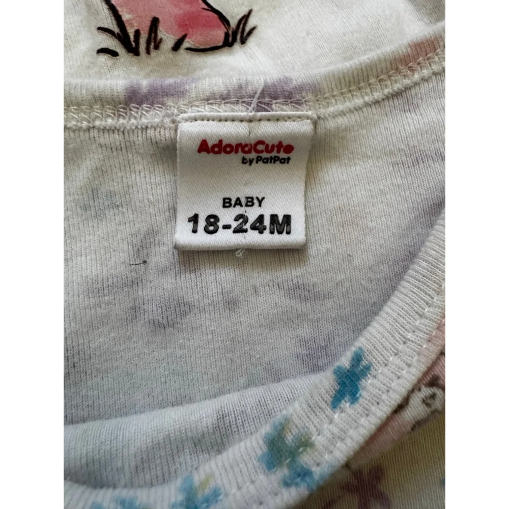 Toddler Care Bears snap up pajamas size 18-24 months