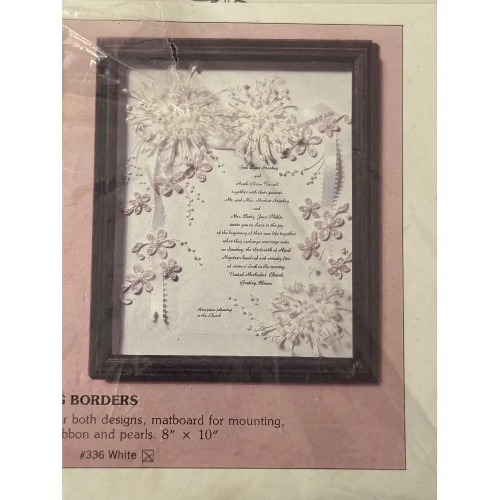 Vintage quilling kit