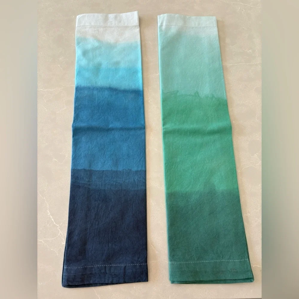 Handmade dip dyed