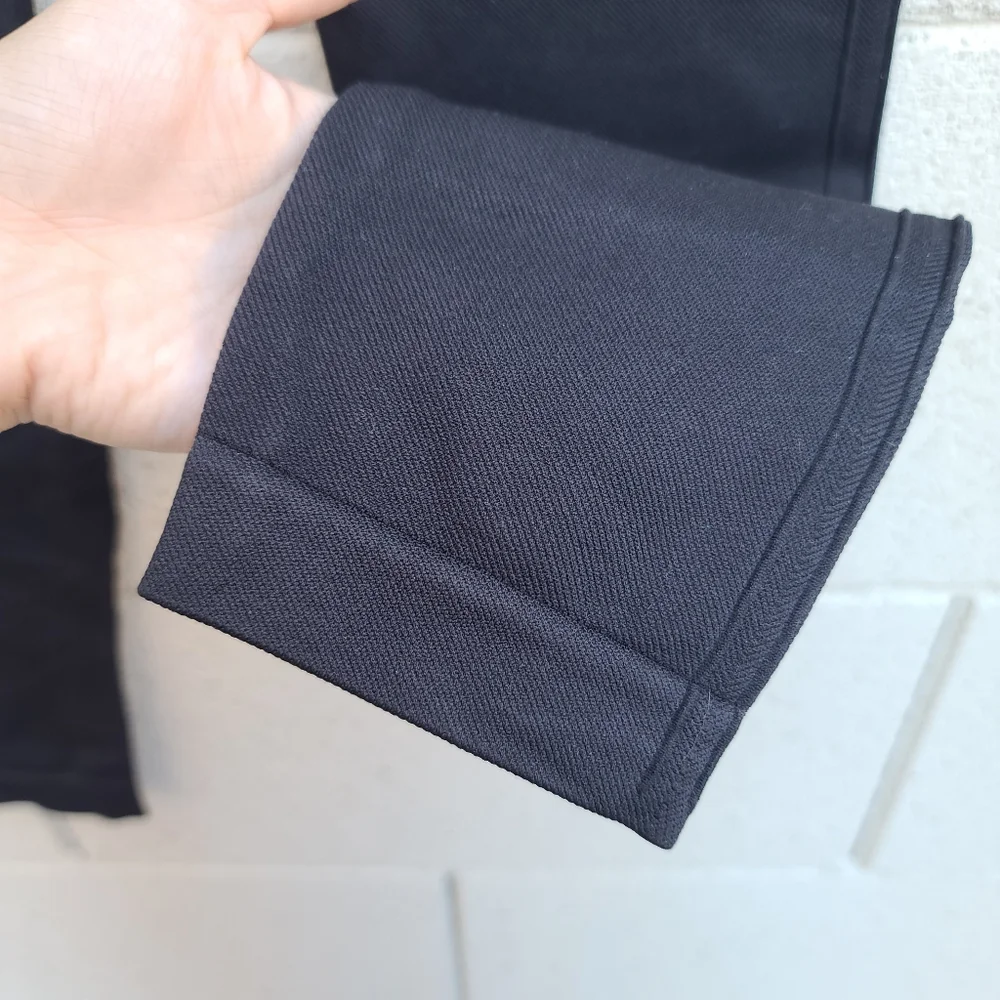 Spanx | Look at Me Seamless Stretchy Knit Leggings in Very Black Size Large