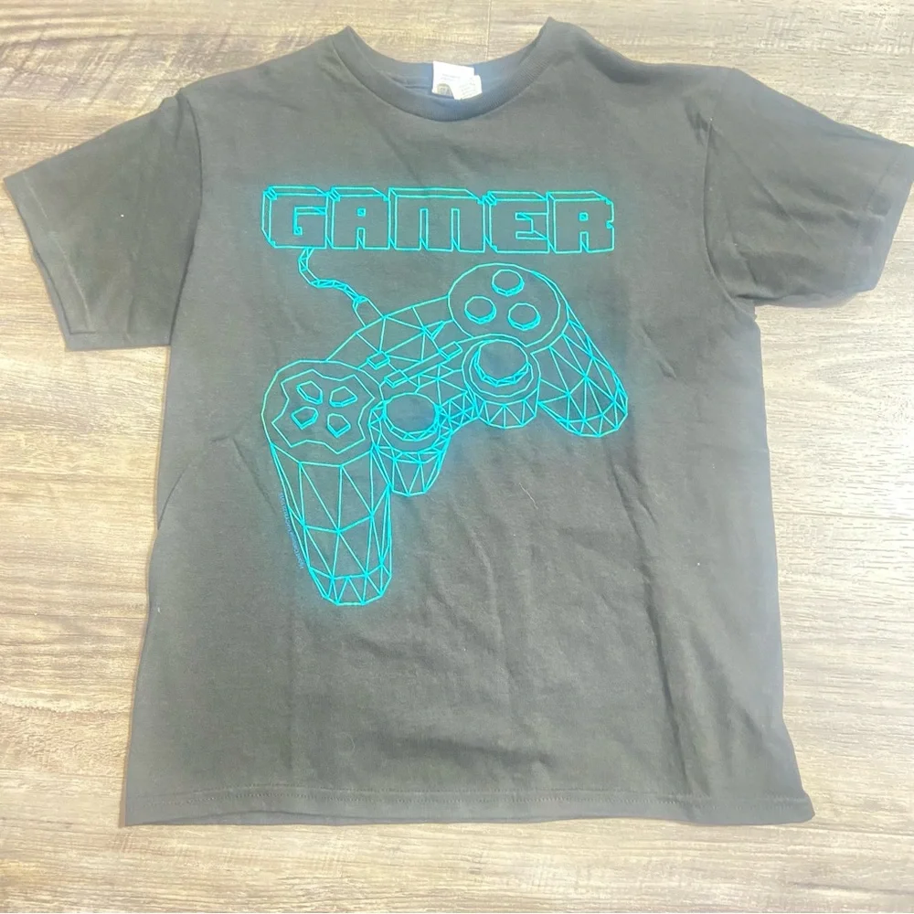 Delta Black and Blue Gaming Controller