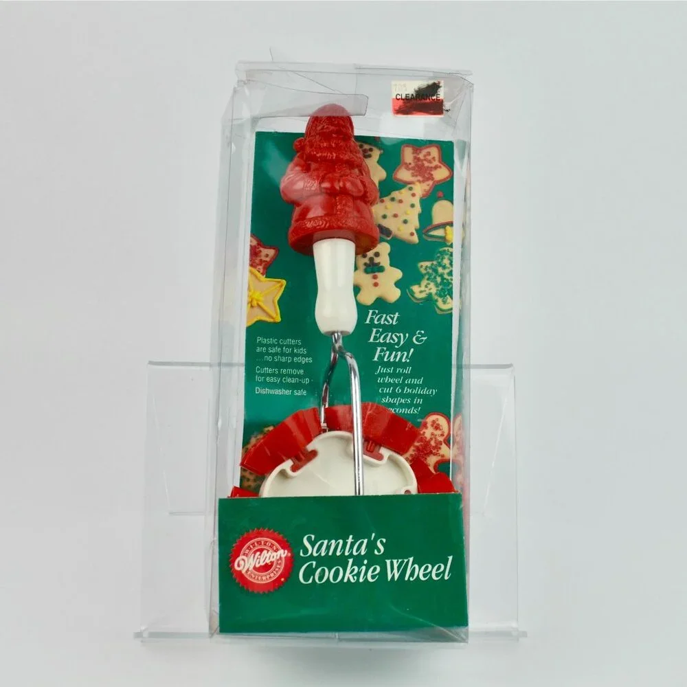 Wilton Santa's Cookie Wheel 1992 Vintage New in Package