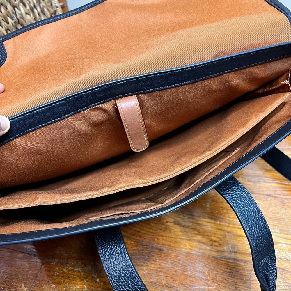 COACH Sullivan Portfolio Brief In Signature Canvas