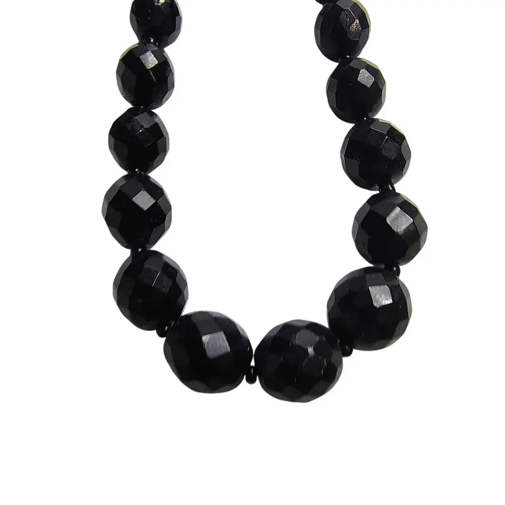 Vintage black necklace