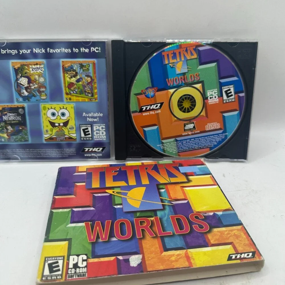Tetris Worlds PC CD-ROM Software By THQ