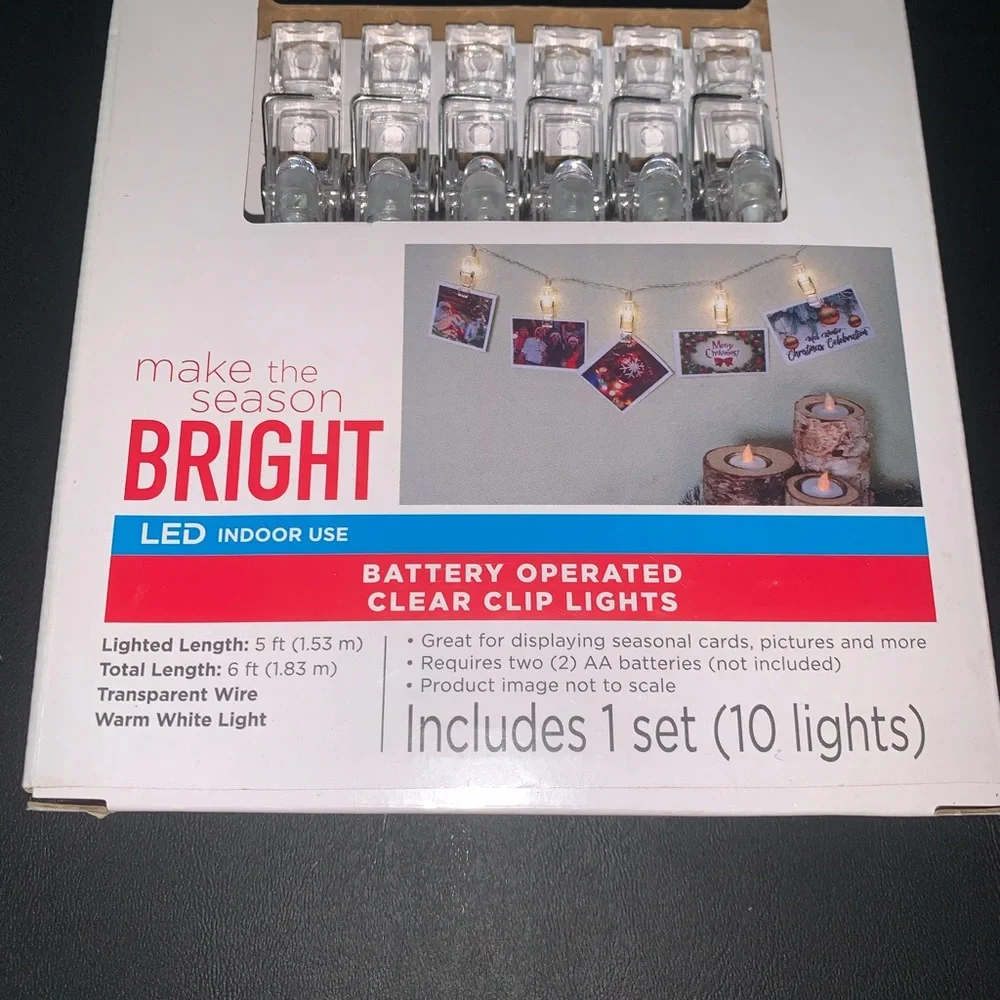 LED Clear Clip Lights