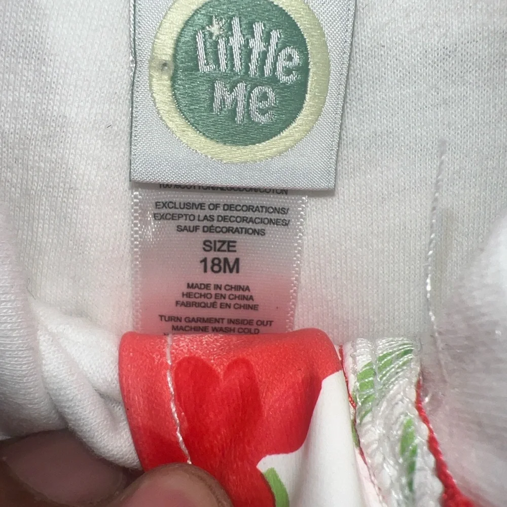 Little Me raincoat rainy red