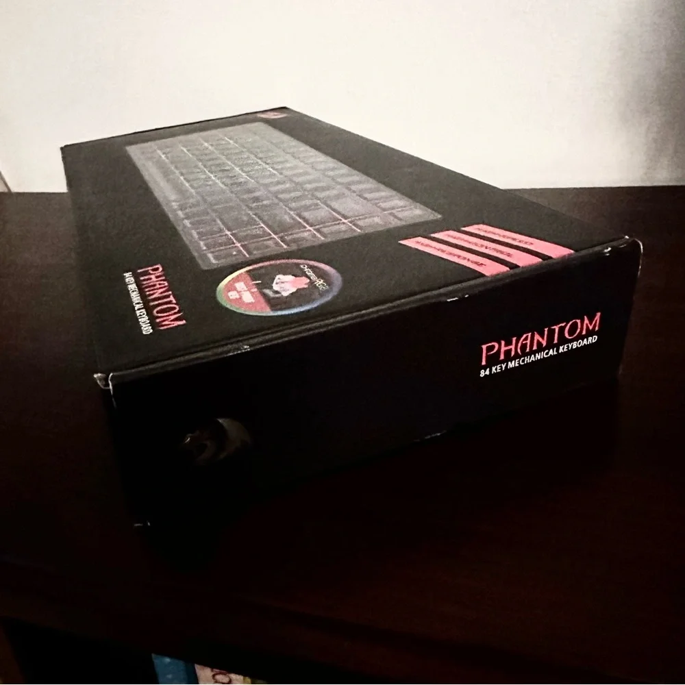 Red Dragon Phantom 84 Key Mechanical Keyboard: NWT
