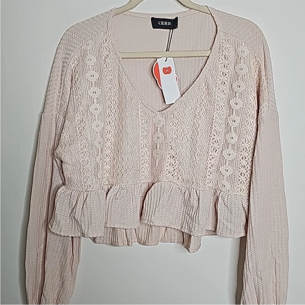 Cider chic peplum