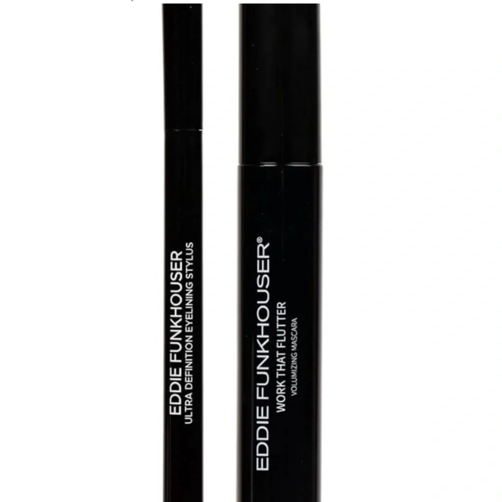 Eddie FunkHouser Eye Duo Volumizing Mascara‎ and Eye Lining Stylus New in…