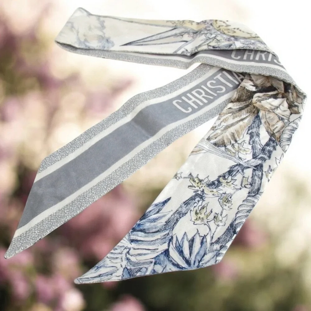 DIOR Floral Silk Scarf 😍🌸