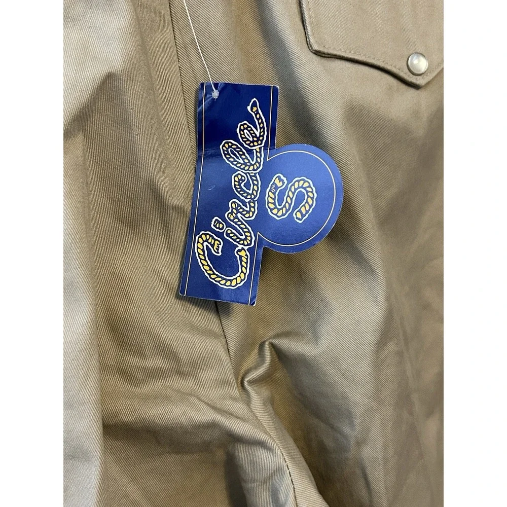 Circle S unhemmed tagged