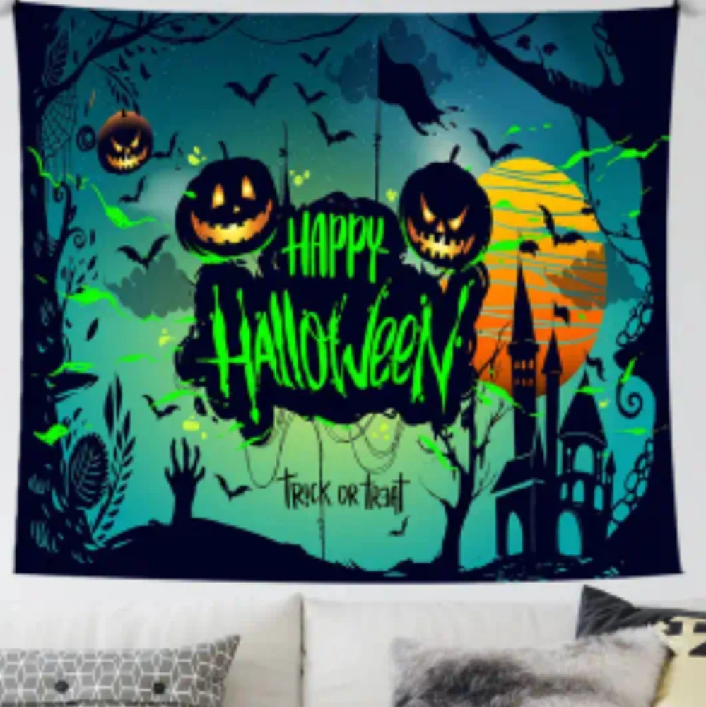 Tapestry scene washable