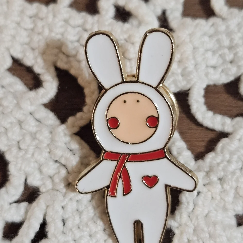 Hand Crafted white bunny