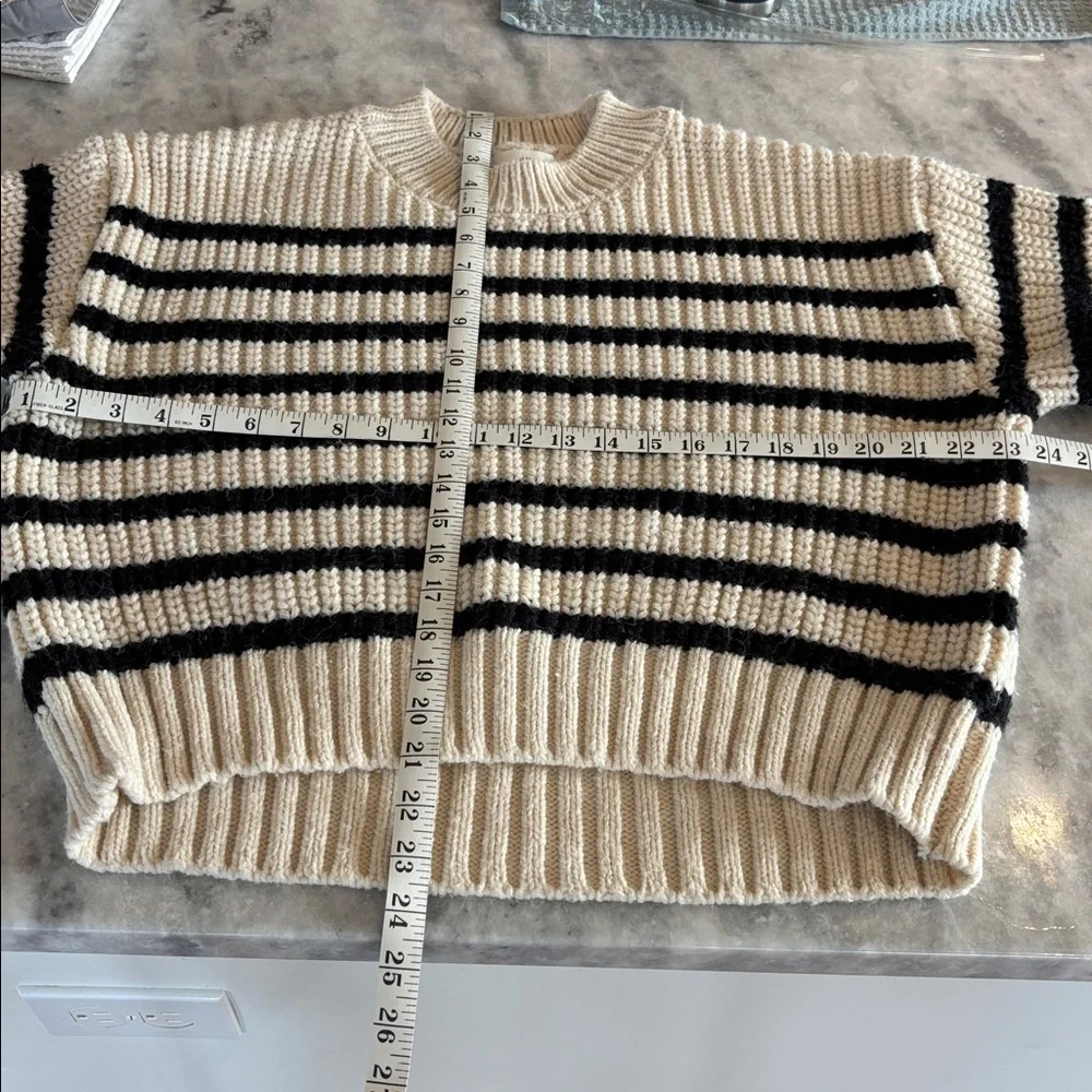 H&M oversized stripe