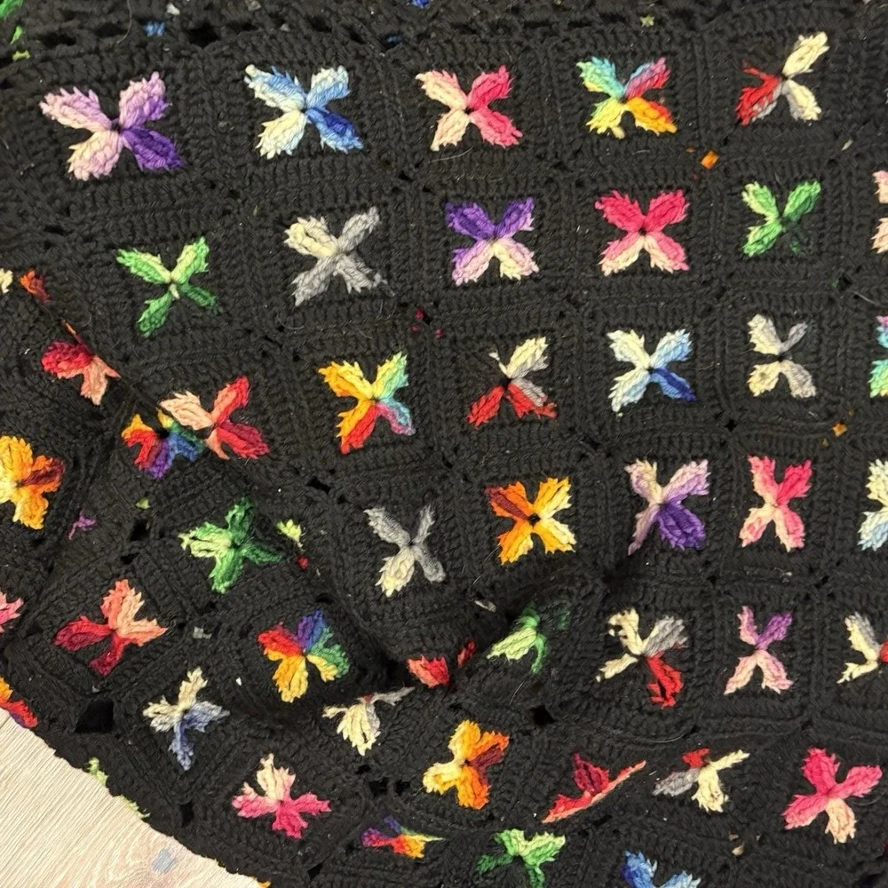 Handmade granny square