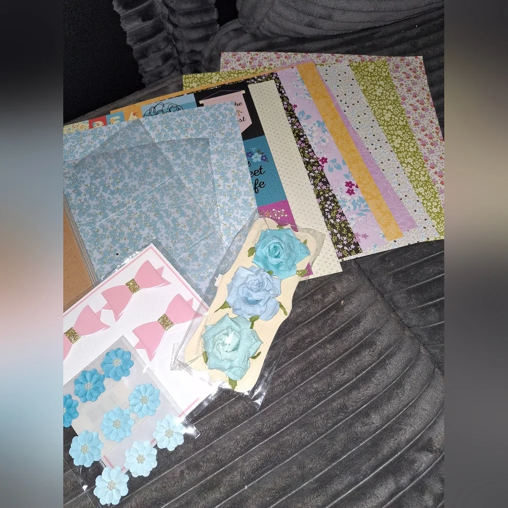 Recollections chipboard scrapbook