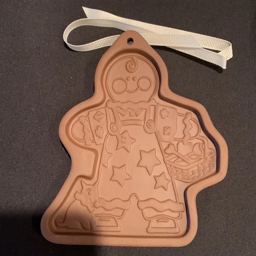 Longaberger 2000 Roger and Ginger Cookie Molds w/Boxes. NEW